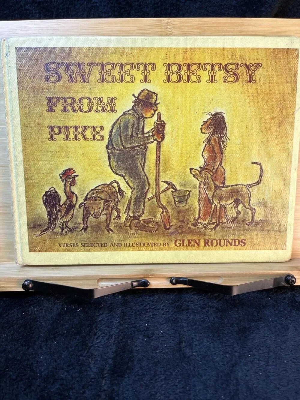 Sweet Betsy from Pike By Glen Rounds - Hardcover Published in 1973